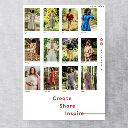 MAGAZINE DE PATRONS 20 FIBREMOOD ANGLAIS
