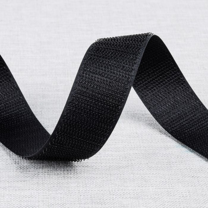 VELCRO® Brand à coudre noir 100 mm de large rouleau de 25 mètres